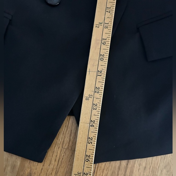 WALTER BAKER Woman's Blazer Black Double Breasted Medium - Picture 4 of 6